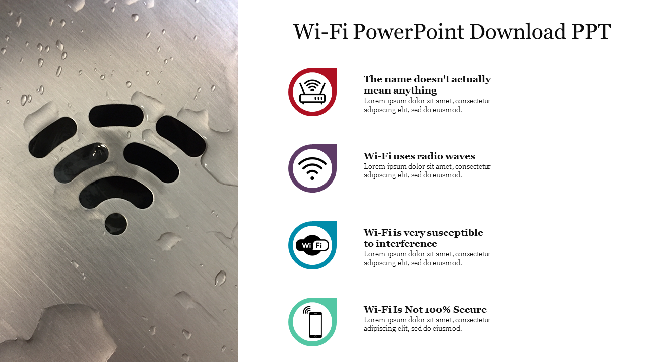 Wi-Fi Download PowerPoint Template and Google Slides